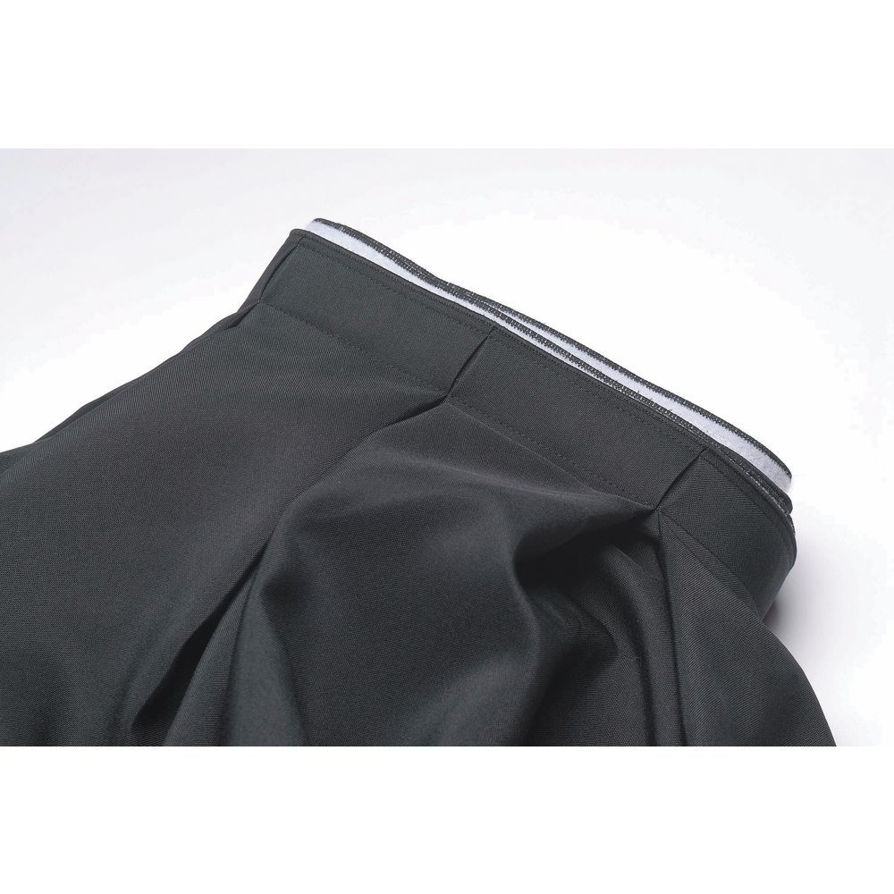 Black Table Skirt Box Pleated Polyester 29 1/2&#34;H x 13&#34;L