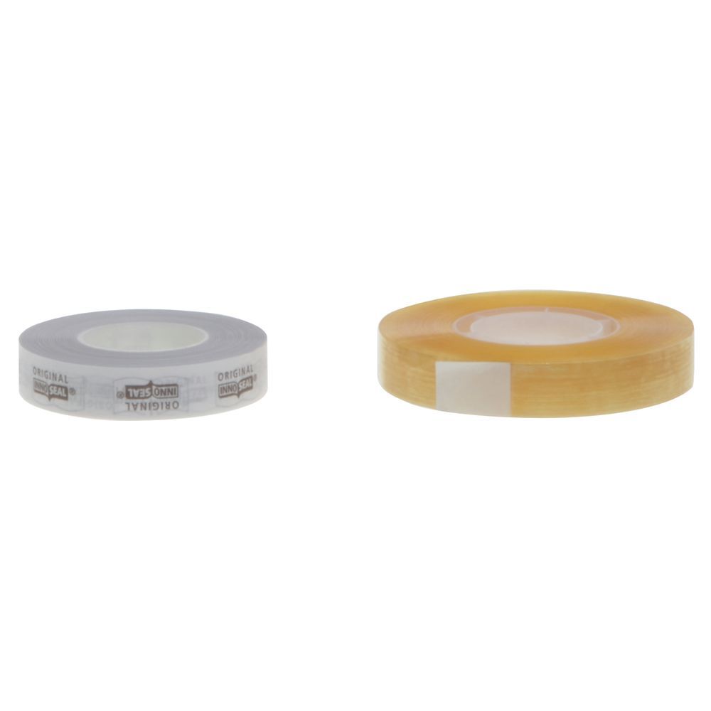 Tamper Evident Poly Tape Clear With Brown Paper