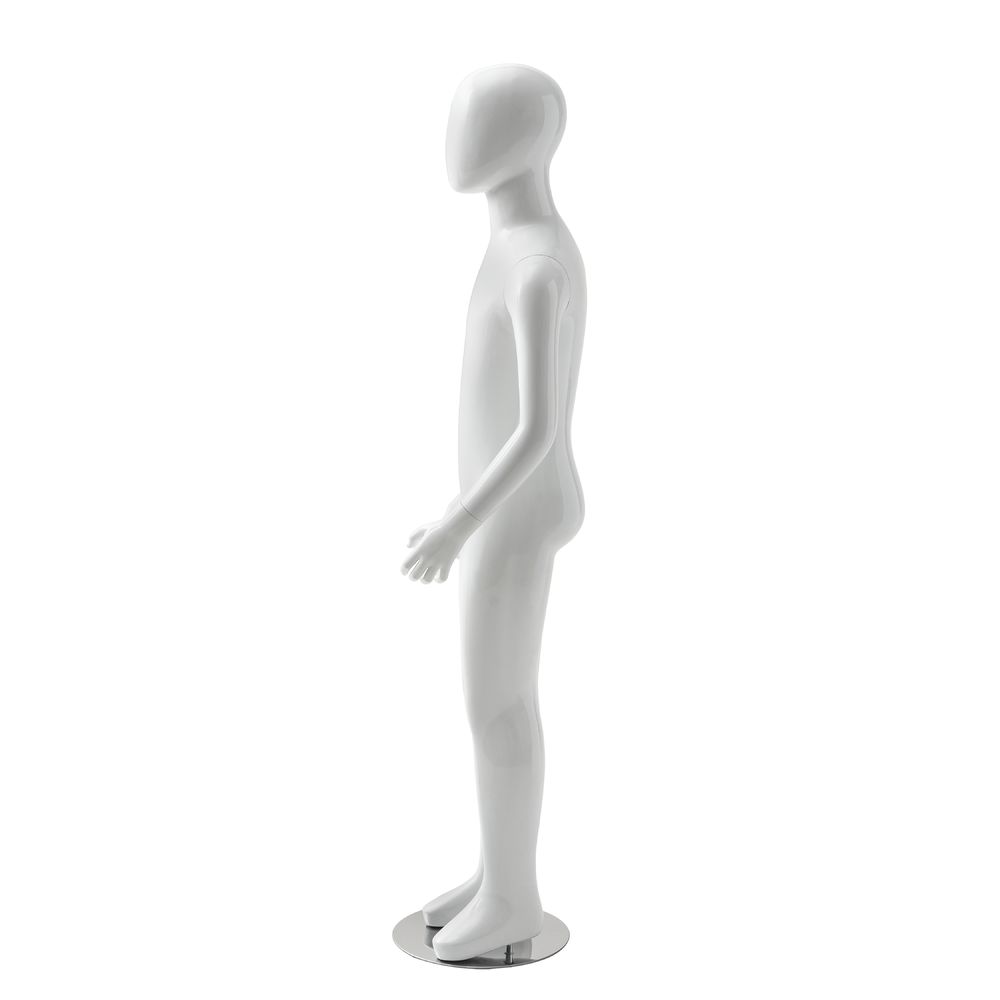 10 Year Old Unisex Mannequin, Arms at Side