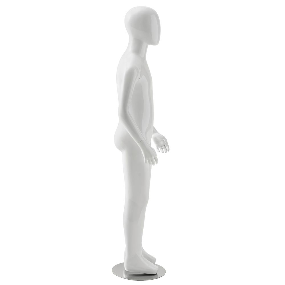 10 Year Old Unisex Mannequin, Arms at Side
