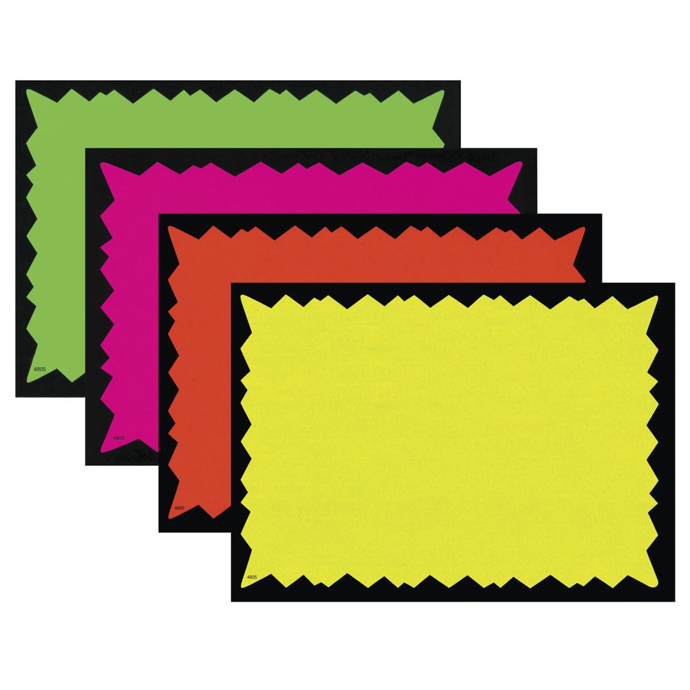 Starburst Signs Brostown 30 Pack Retail Price Burst Star Paper Lables 10 Assorted Display Tags 7.5 x 9.85 Inches 