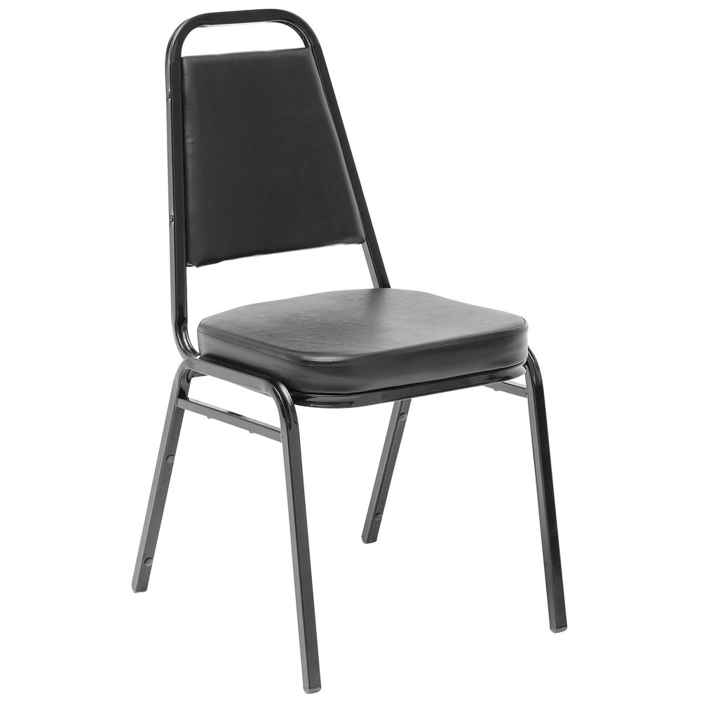 steel chair with cushion seat