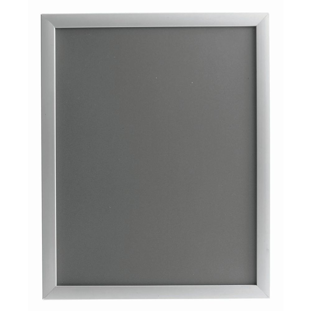 SNAPFRAME, WALL, 11X14, SILVER, W/LENS COVER