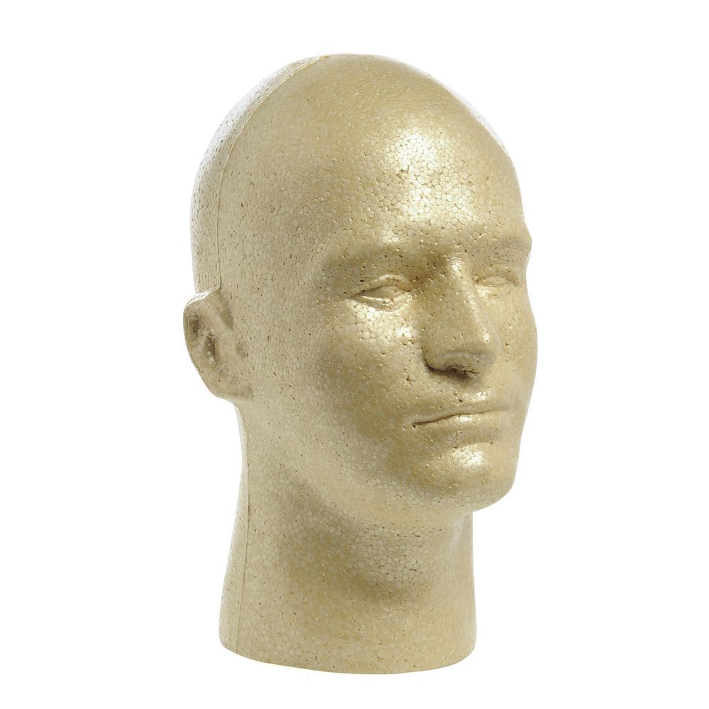 Styrofoam Mannequin Head