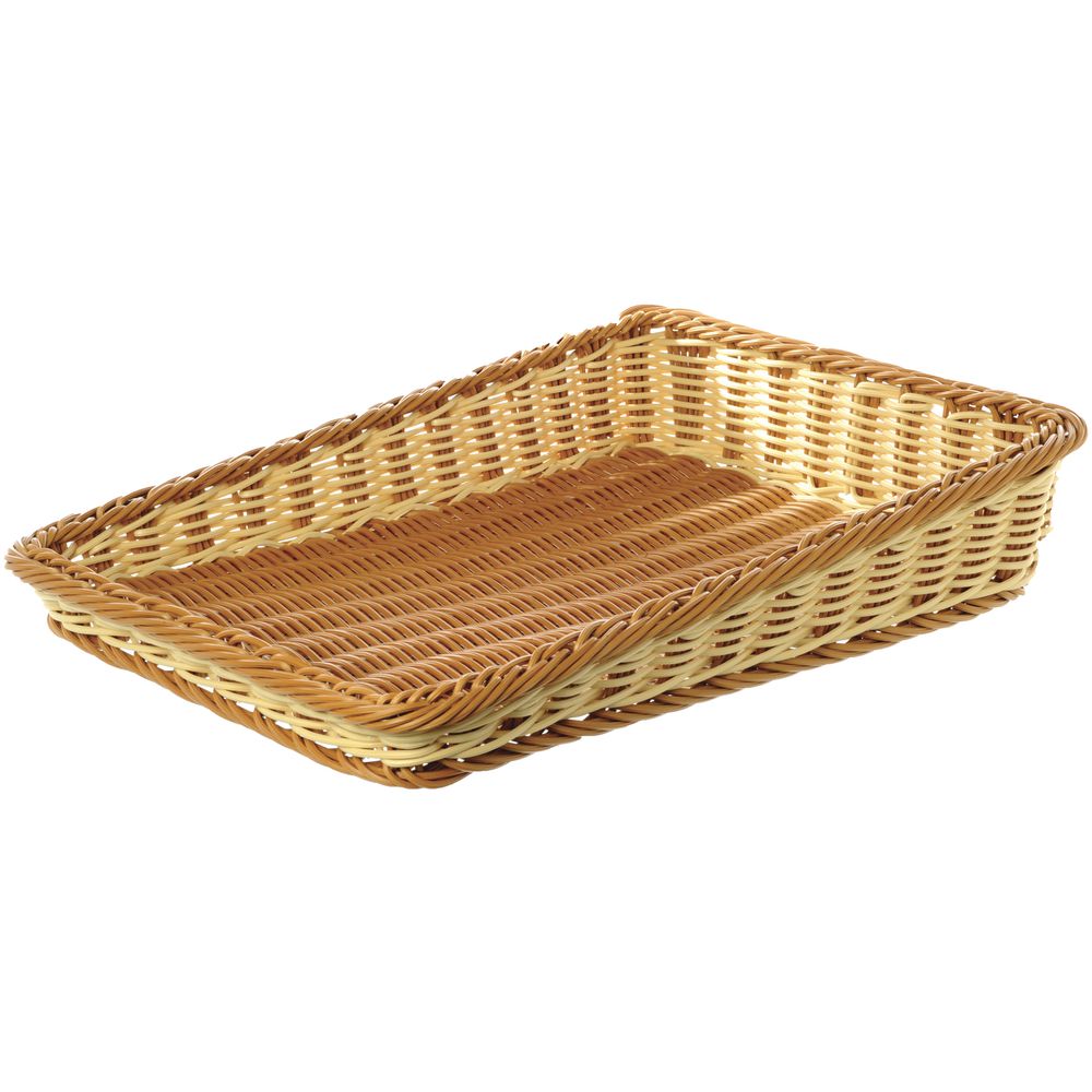 Large Tapered Wicker Basket is Dishwasher Safe