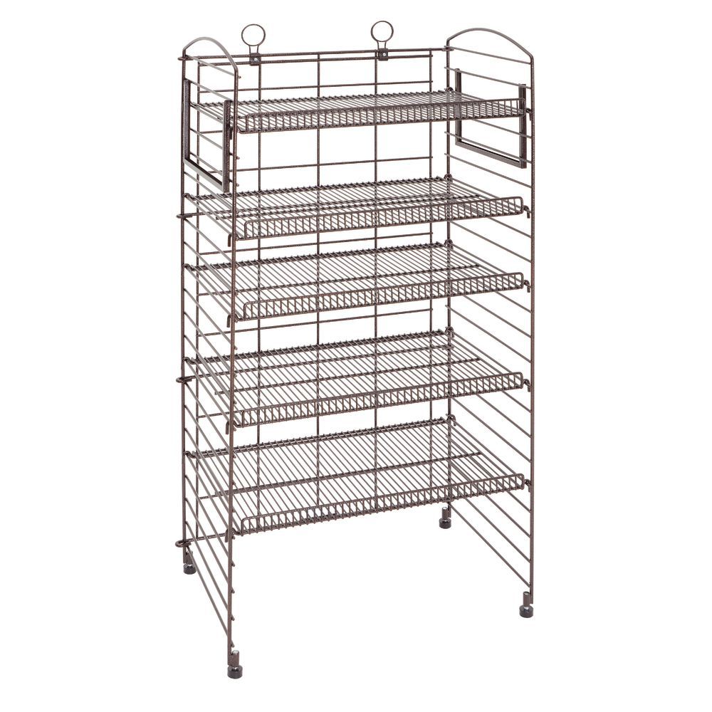 Wire Rack Holds Numerous Items At One Time