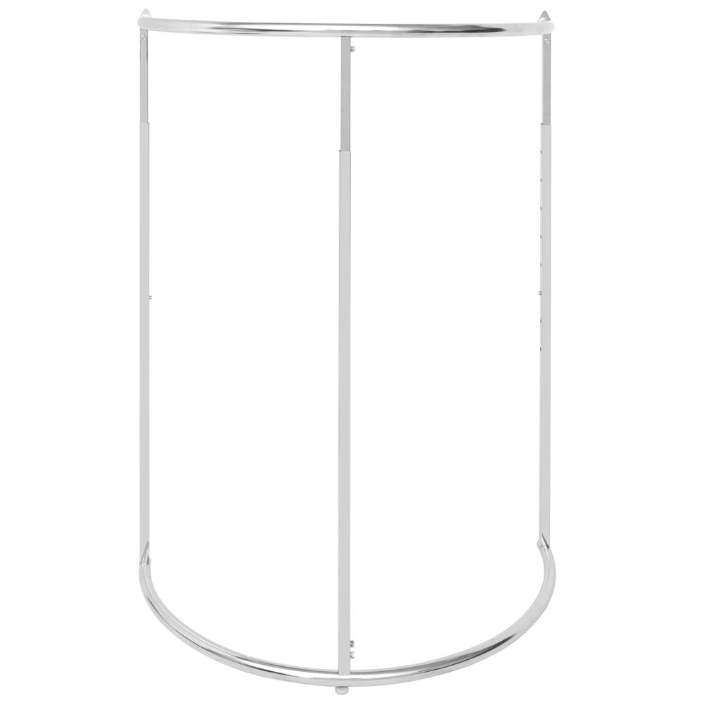 Retail Half Round Clothes Product Display Rack NEW  FAST SHIPPING! Chrome