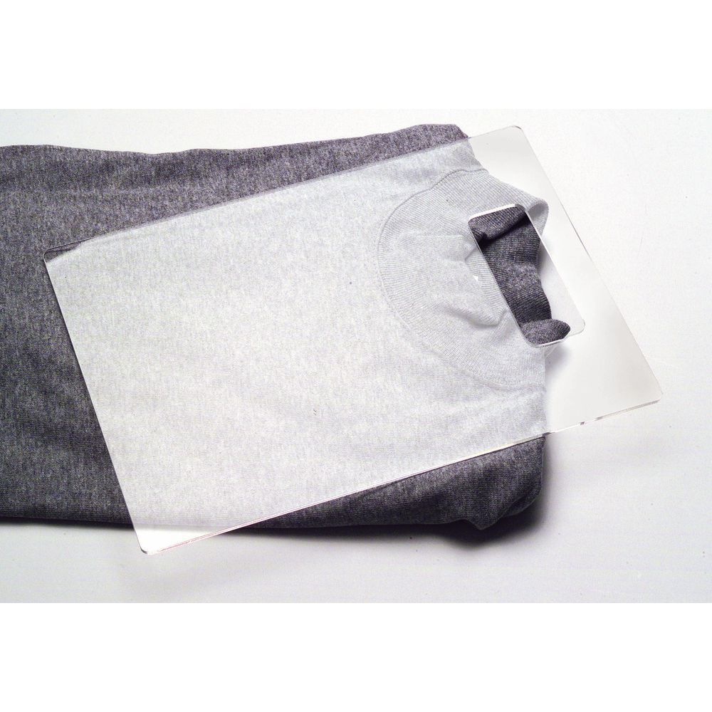 Clear Shirt Folding Board, 9 1/2" x 14" 