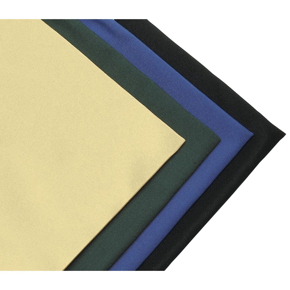 Black Tablecloth Spun Polyester Rectangular 72"W x 120"L