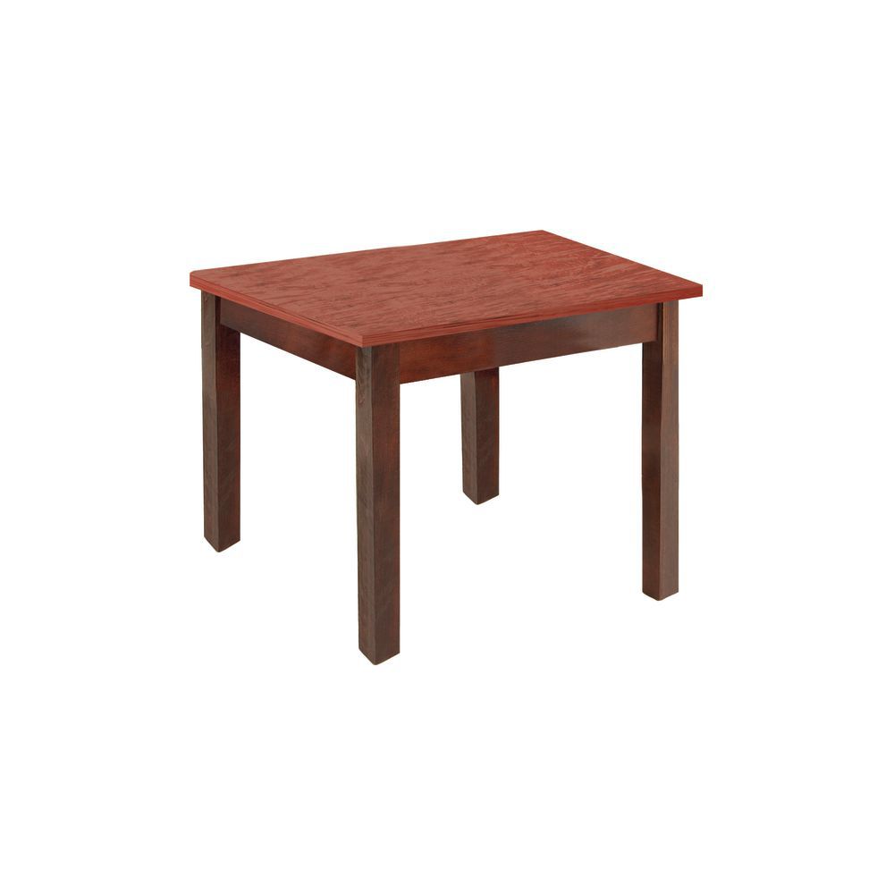Product Display Stand Mahogany with Cherry Top 24"L x 20"W x 24"H