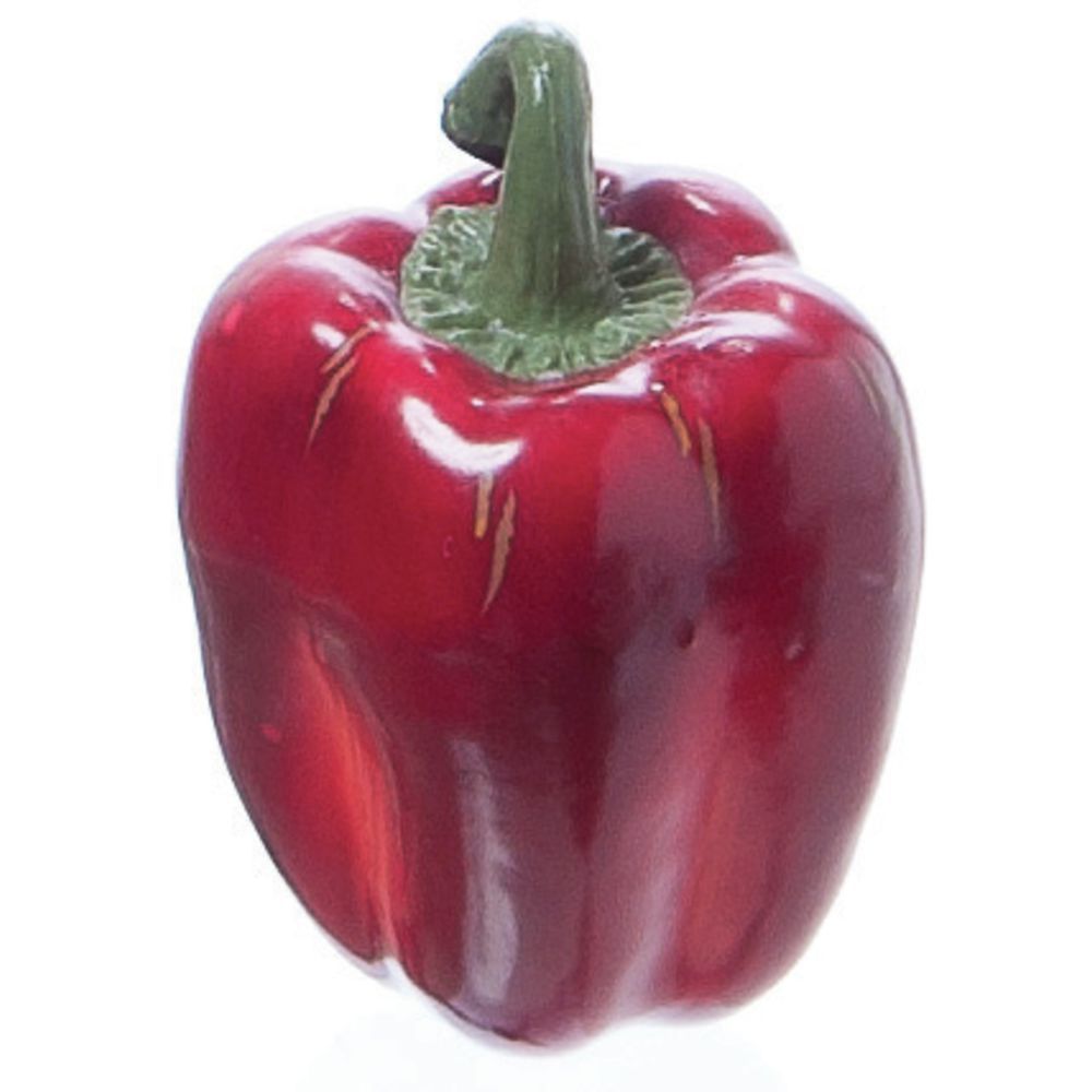 BELL PEPPER, WEIGHTED, RED, 3.5"