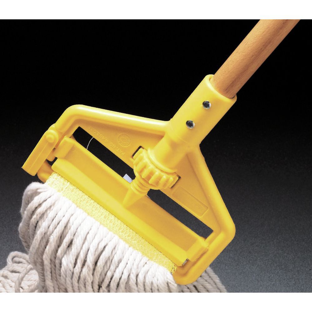 Rubbermaid Mop Handles have a Thumb Wheel for Tightening