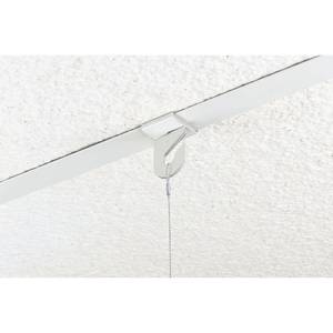  STORE FIXTURES DIRECT Clear Plastic Drop Ceiling Hooks with  Hinge - One Piece Grid Ceiling Hangers - 10 Pack : Home & Kitchen