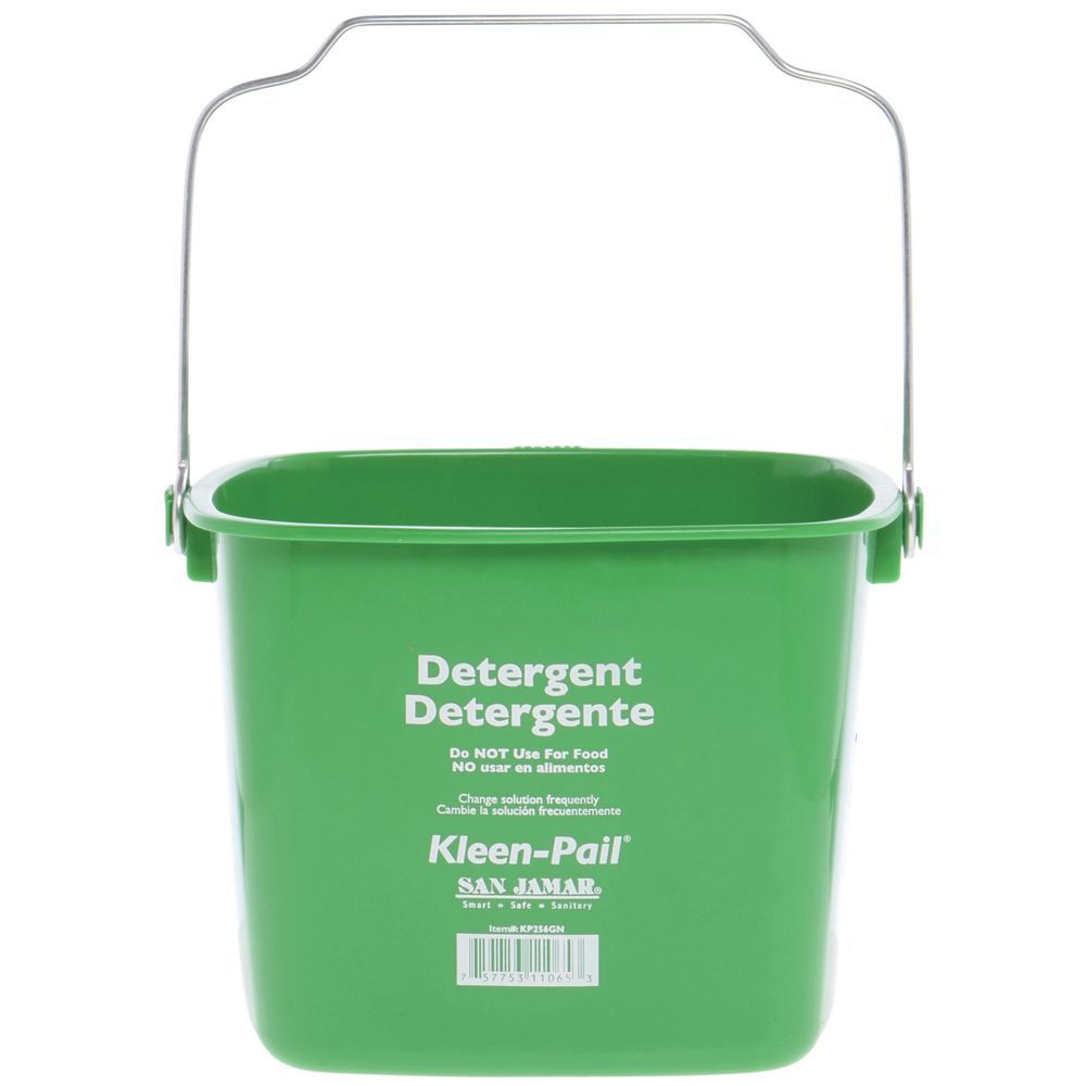 Cleaning Bucket Marked with Measurements for Accurate Mixing
