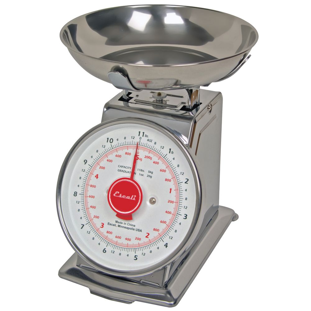 SCALE, MECHANICAL WITH BOWL, 11 LB