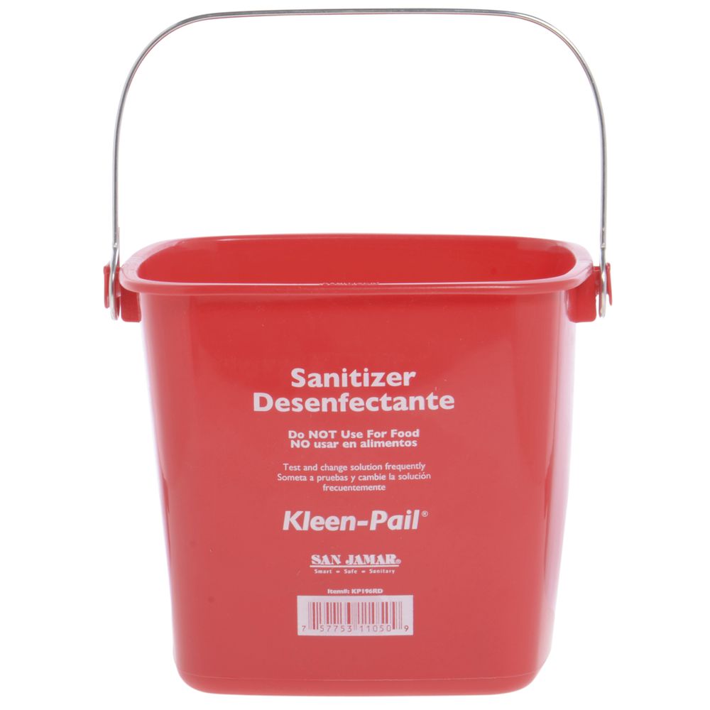 Utility Bucket will Meet Health Mandates for Dedicated Containers