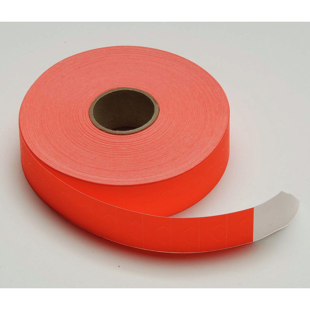 2 SLEEVES FLUORESCENT RED LABEL FOR MONARCH 1136 PRICING GUN 2 SLEEVES=16ROLLS 