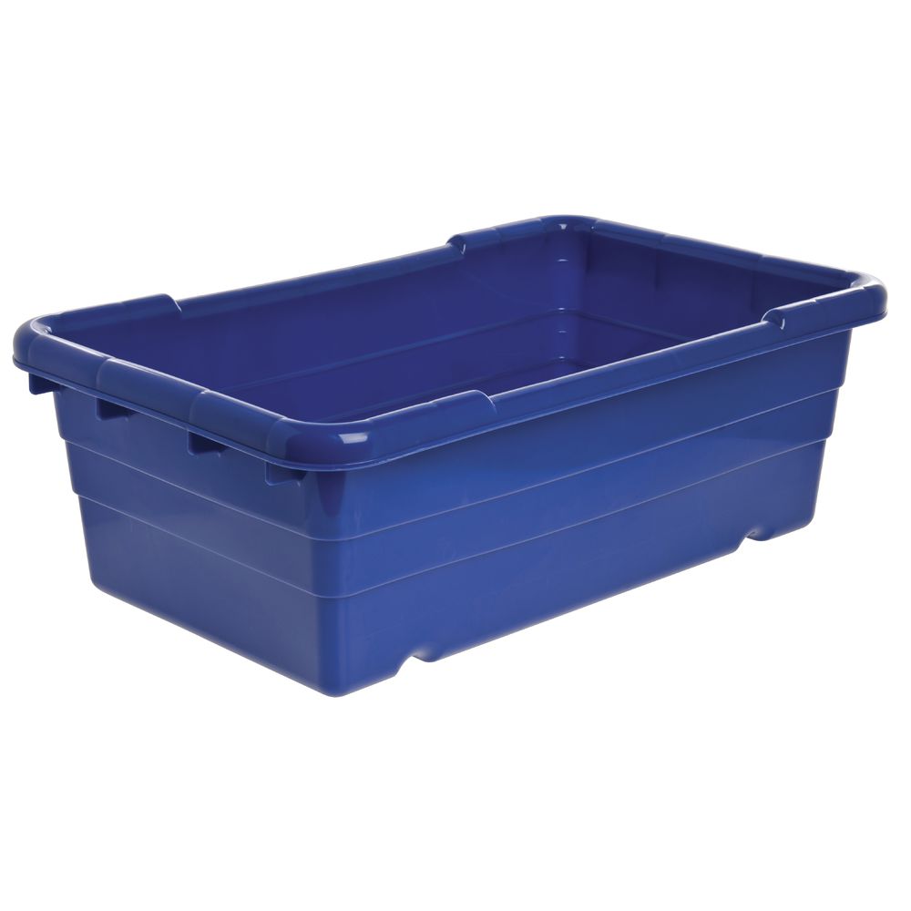 Blue Stack and Nest Food Lug 25"L x 16"W x 8 1/2"D
