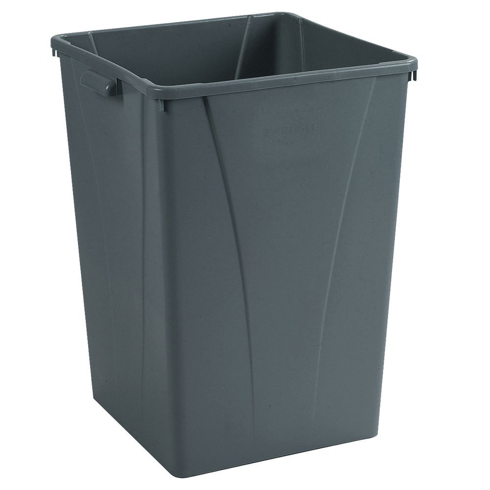 User Friendly Square Trash Can has a Functional Design
