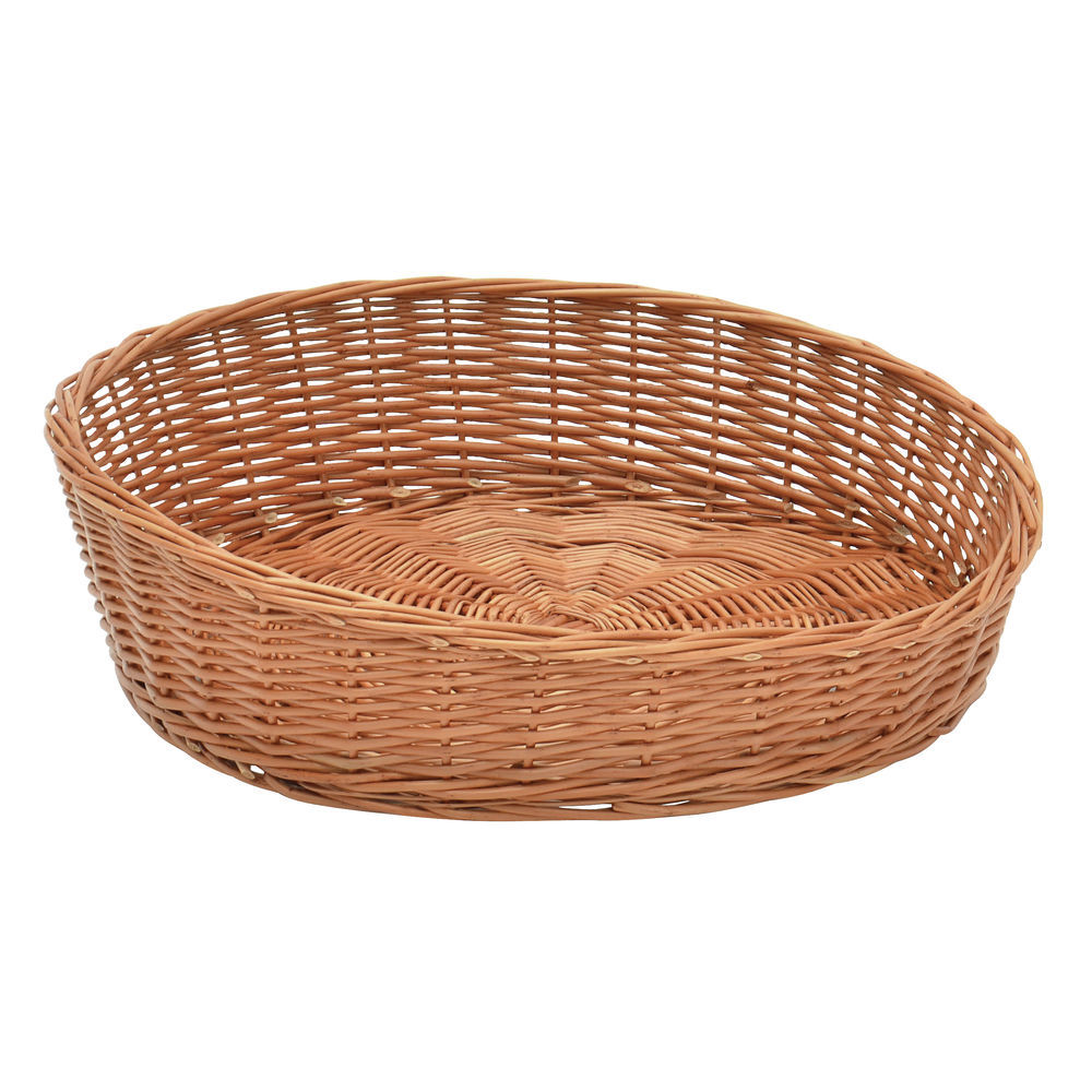 Functional Tapered, Round Natural Basket 23 3/4"Dia