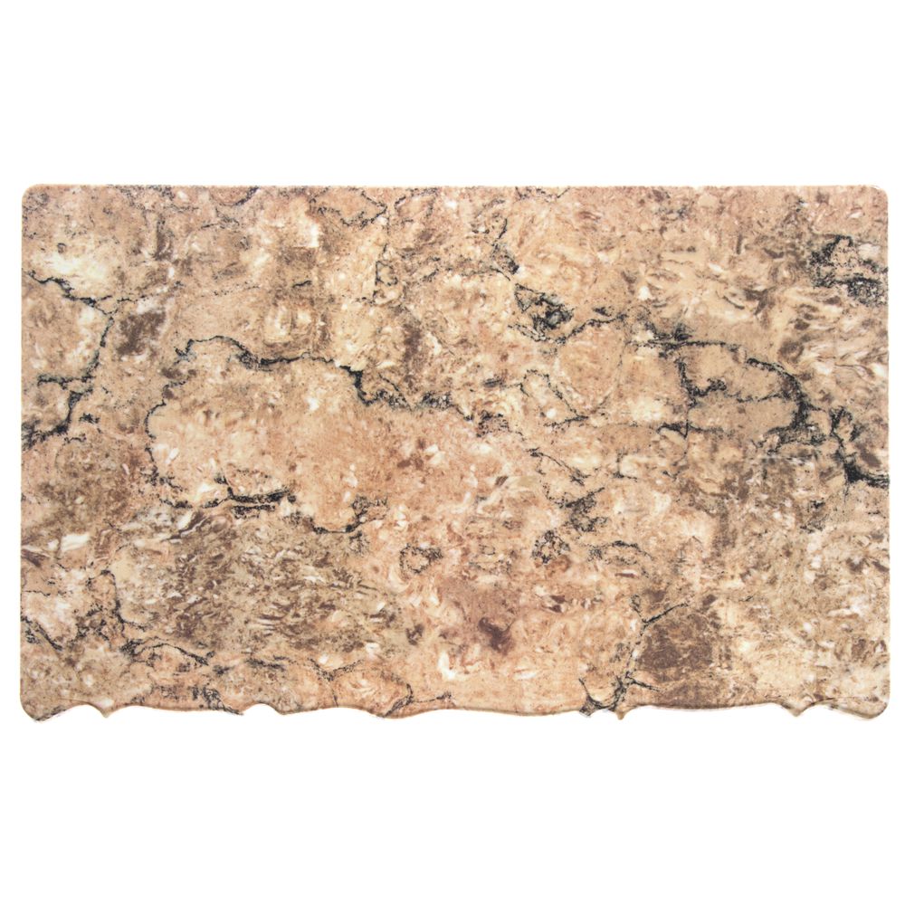 Faux Stone Food Display Risers - Rust Granite