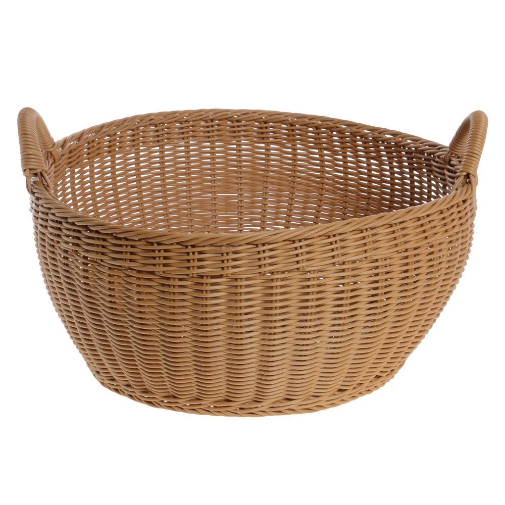 Wicker Basket with Handles for Commercial Use