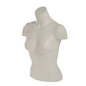 Only Hangers White Gloss Female Torso Display Form 