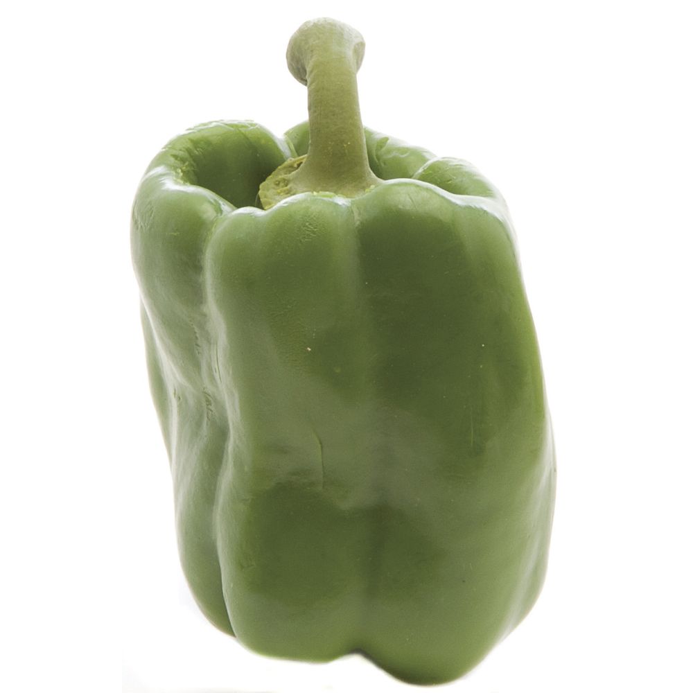 Artificial Vegetable is a Green Bell Pepper