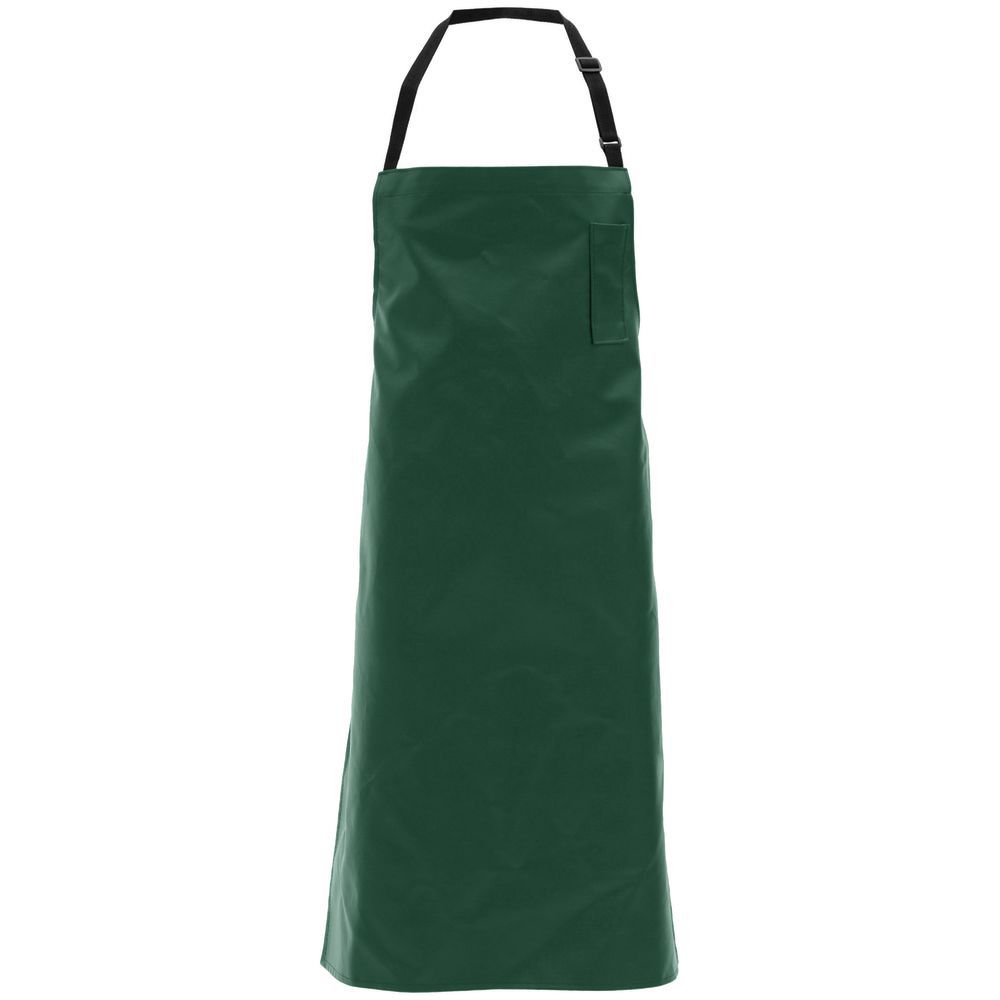 APRON, SUPPORTED SYNTH.LEATHER, DARK GREEN