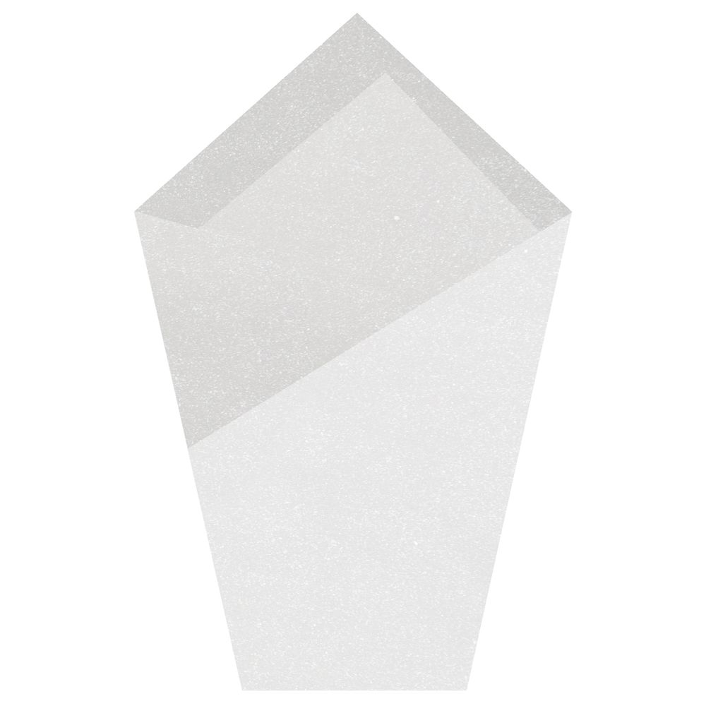 White Gift Paper, Crystallized