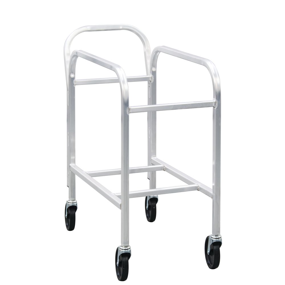 NewAge Rolling Cart 2 Lug 33"L x 16 3/4"W x 36 1/2"H Aluminum With Handle 