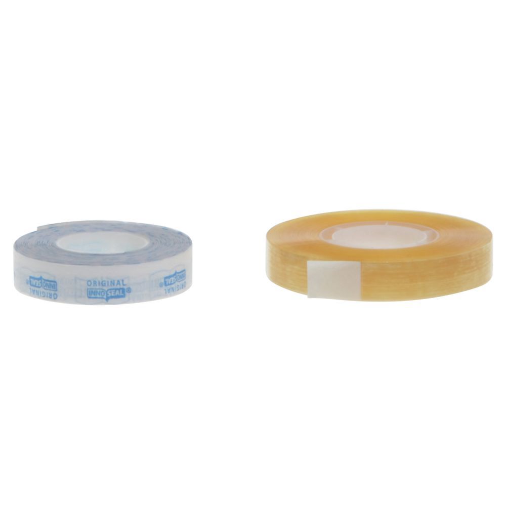 Tamper Evident Poly Tape Clear With Blue Paper