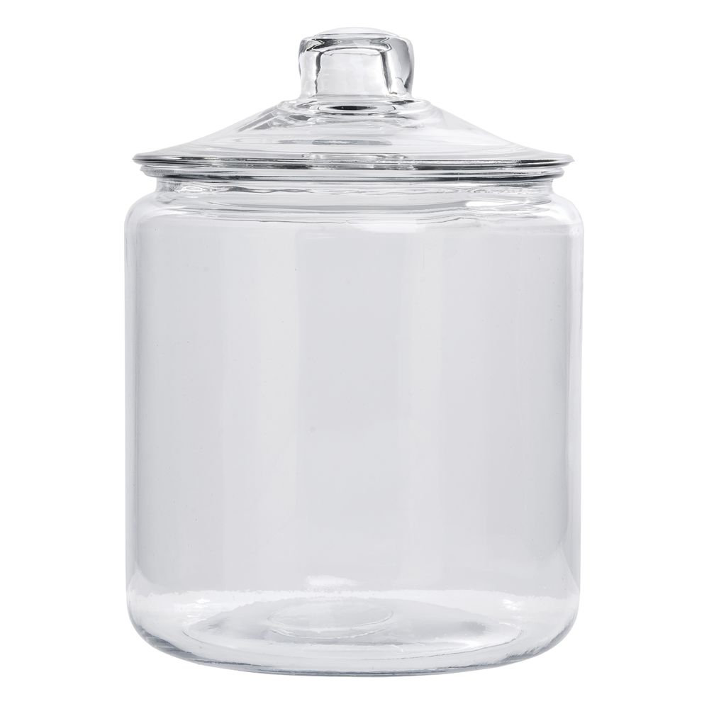 Wide Mouth Glass Jar, 3 Quarts