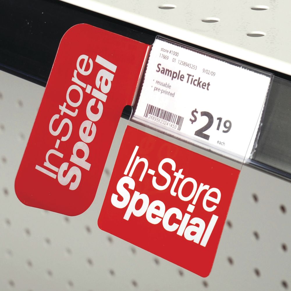 In-Store Special Shelf Talkers 3"H x 2 1/2"L