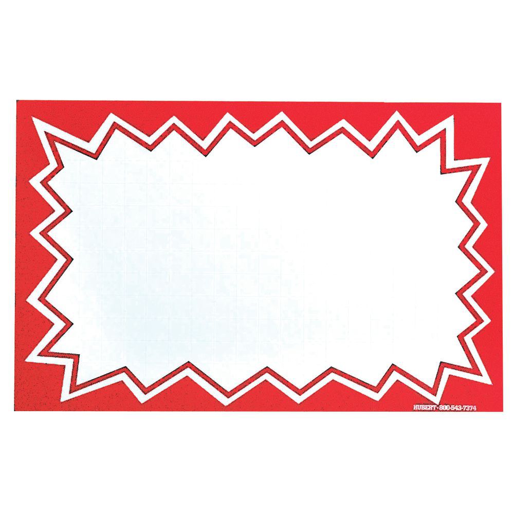 Price Cards are 7 x 11 for More Room to Write