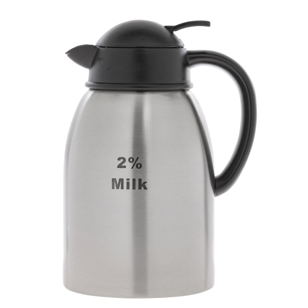 DECANTER, 1.9L, STAINLESS, 2% MILK