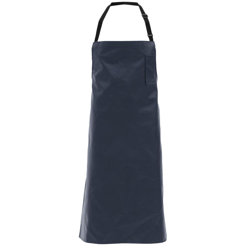 APRON, SUPPORTED SYNTH.LEATHER, NAVY