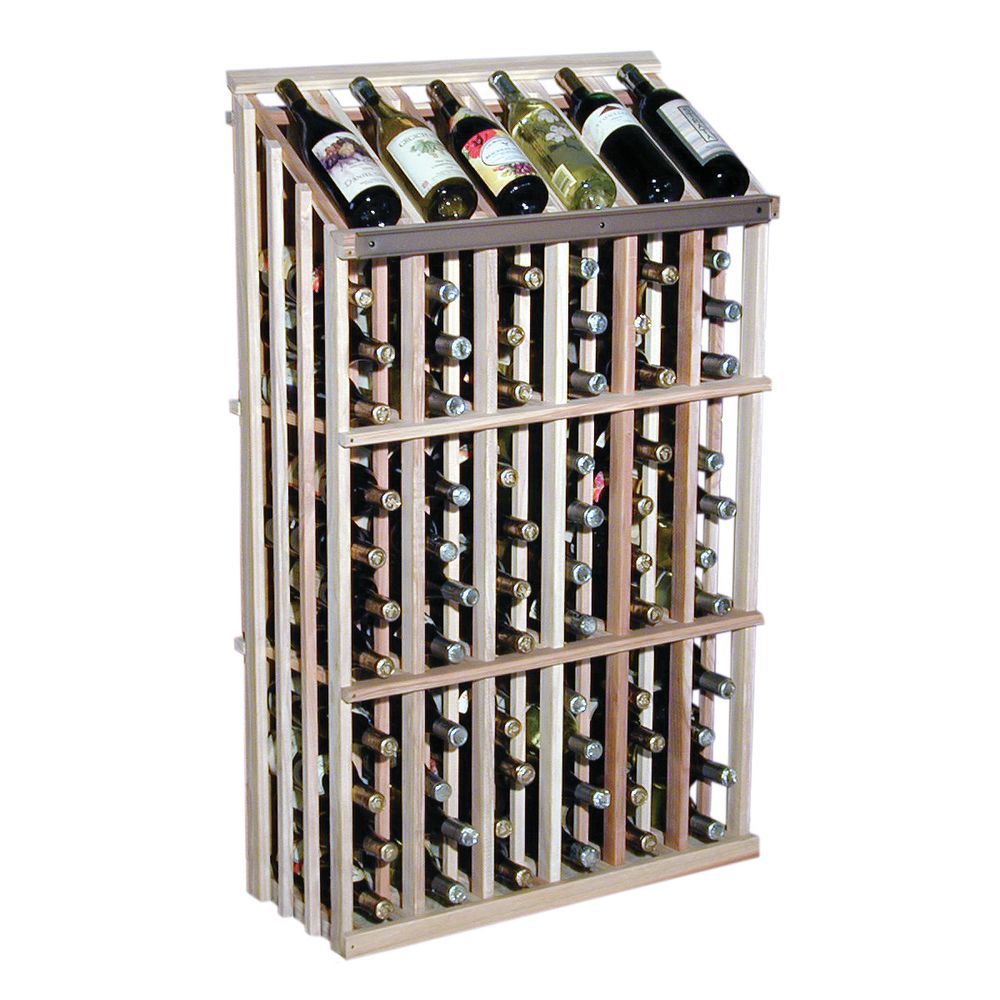 Eastern Tabletop Wine Rack, Black Coated Steel
