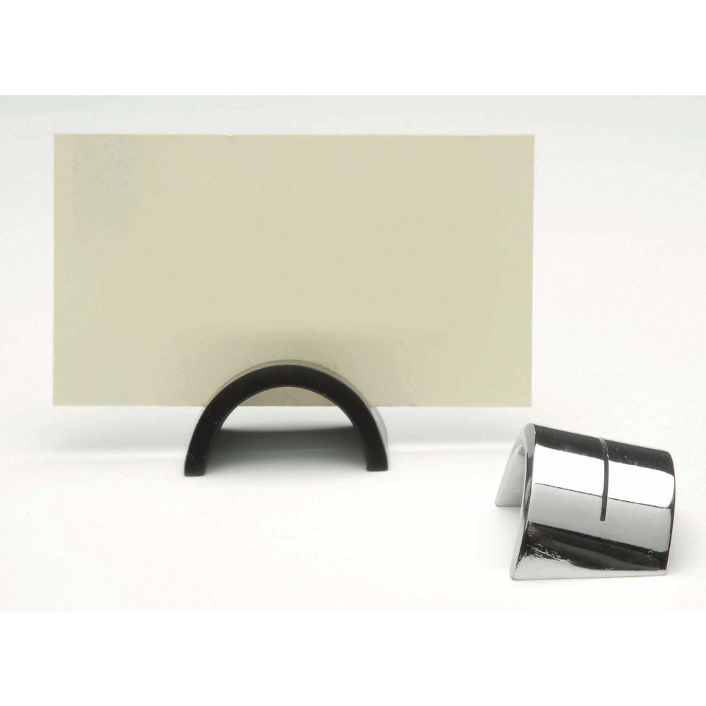 Tabletop Sign Holders Black Hollow Dome 3/4"H