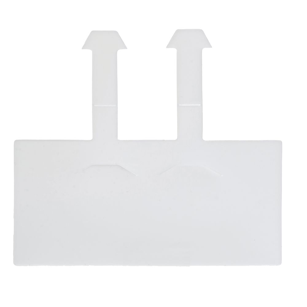 Covered Price Tag Holders-WIRE SHELF BASKET TAGS CLIP▪ON HOLDERS Label UPC 