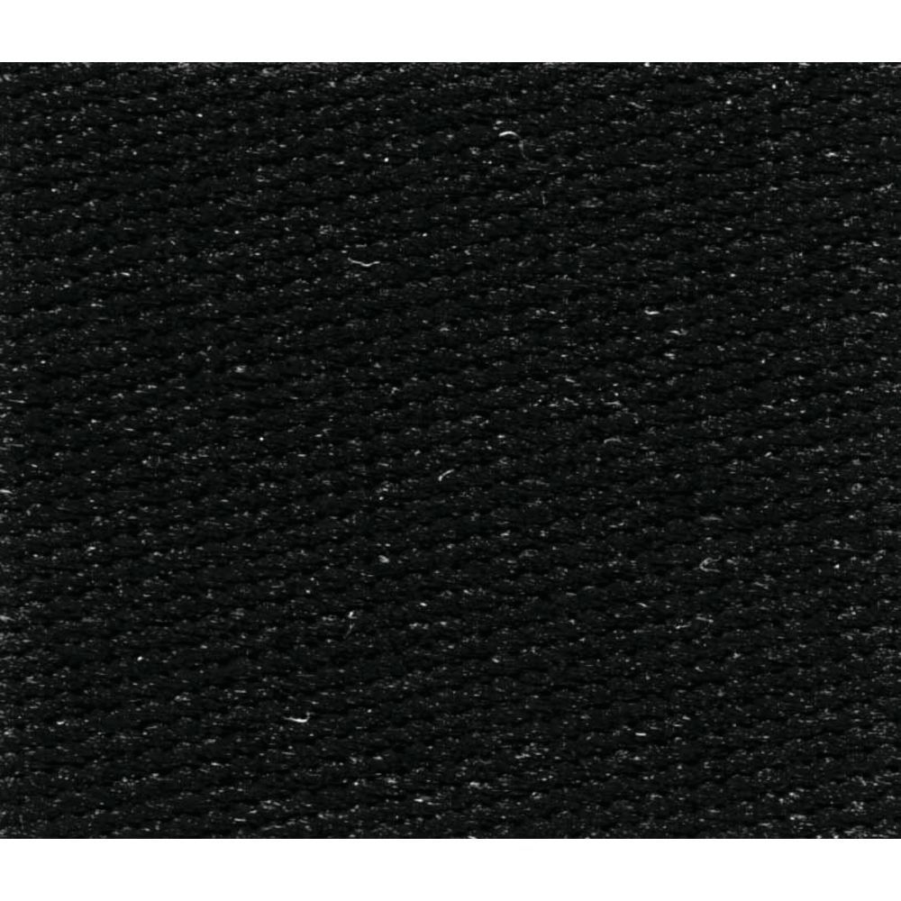 Snap Drape Flame-Retardant Box Pleat Black Table Skirt 17 1/2"L x 29"H