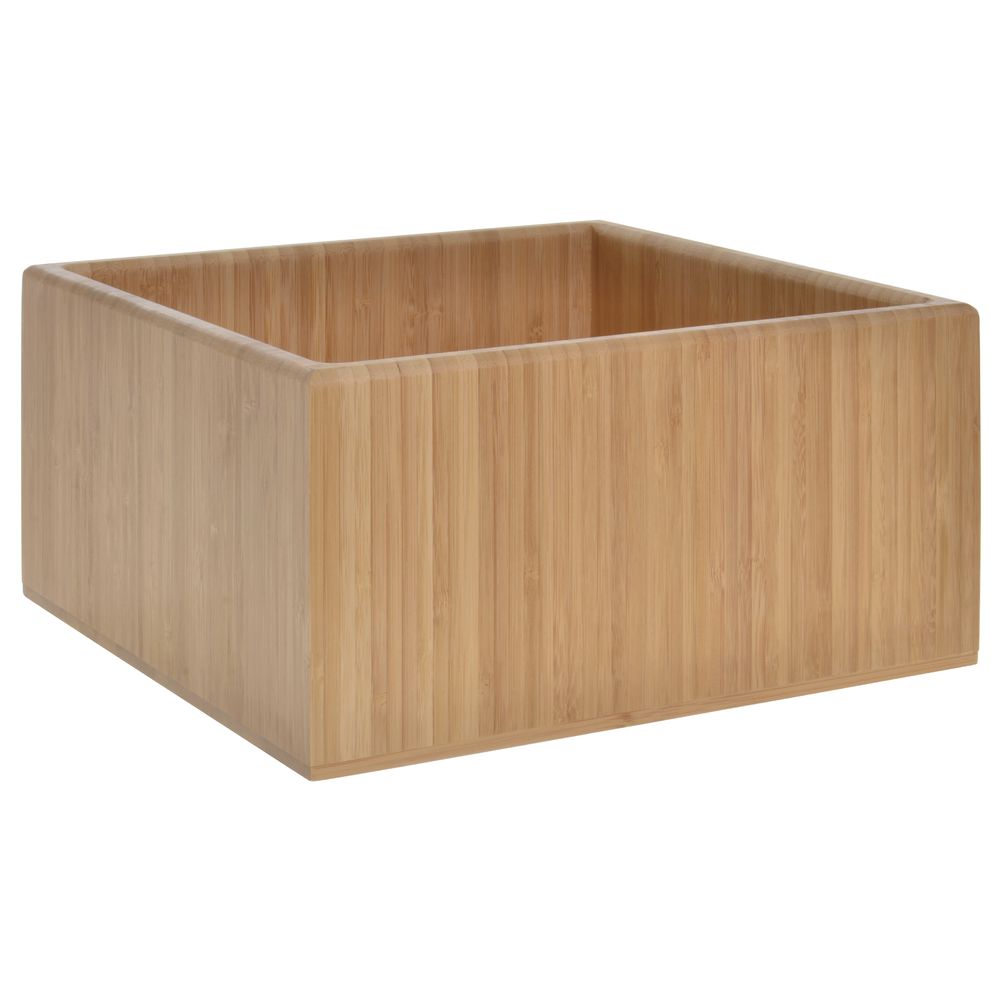 Cal-Mil Bamboo Risers 12"L x 12"W x 6"H|Bamboo Risers for Countertop Displays