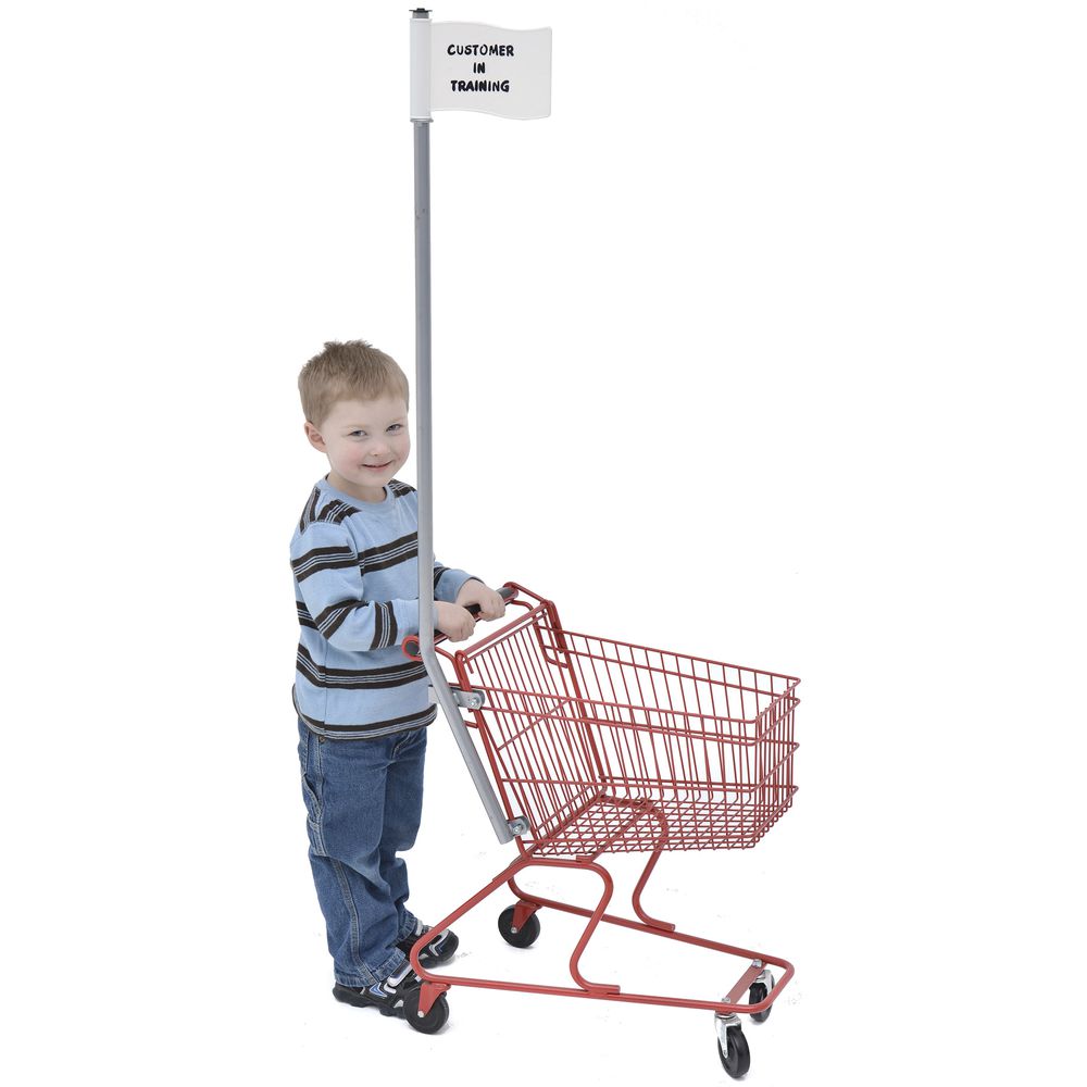 Anti-Theft Flag For Kids Shopping Cart, 47